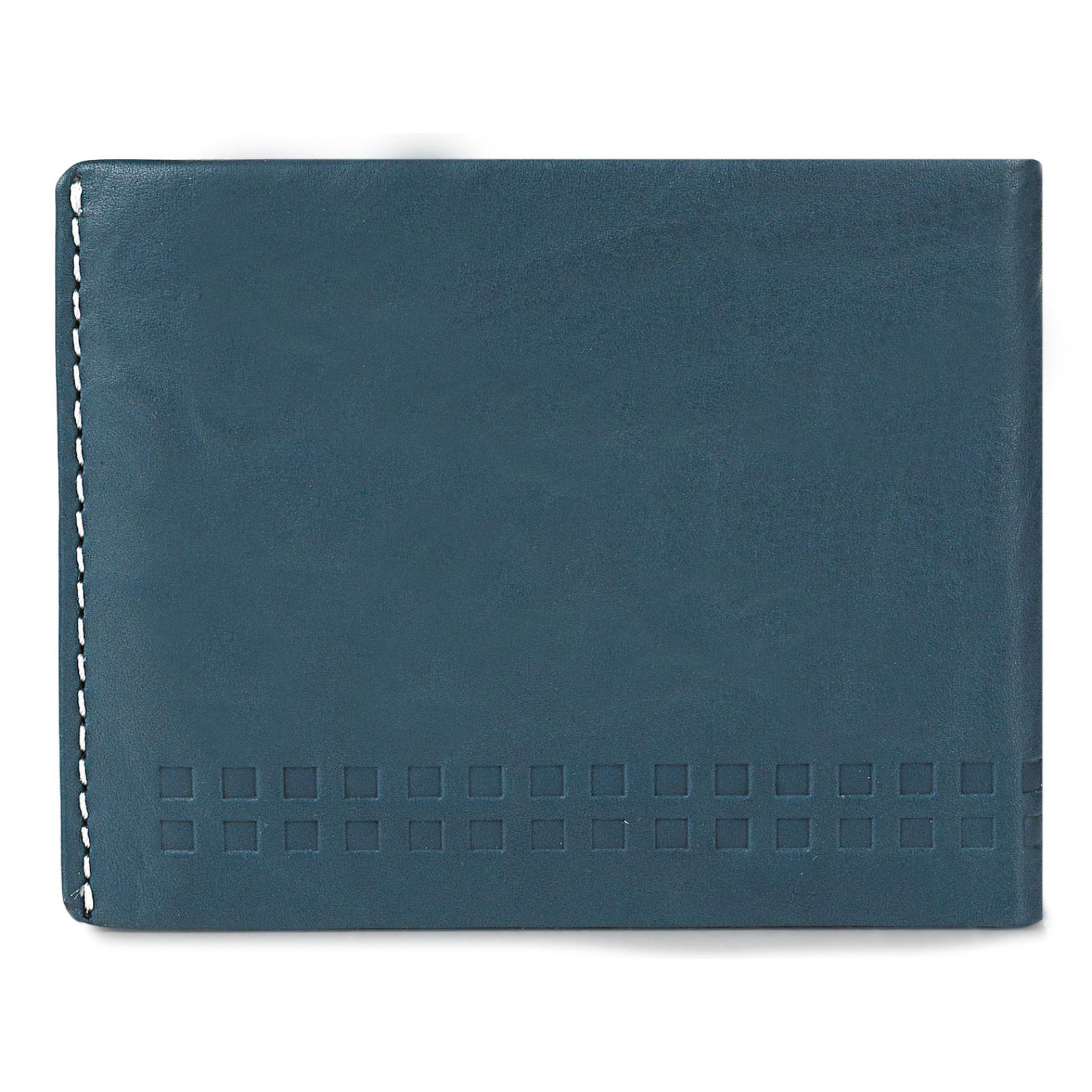 Cartera Hombre Piel Lois Temple Azul-Gris