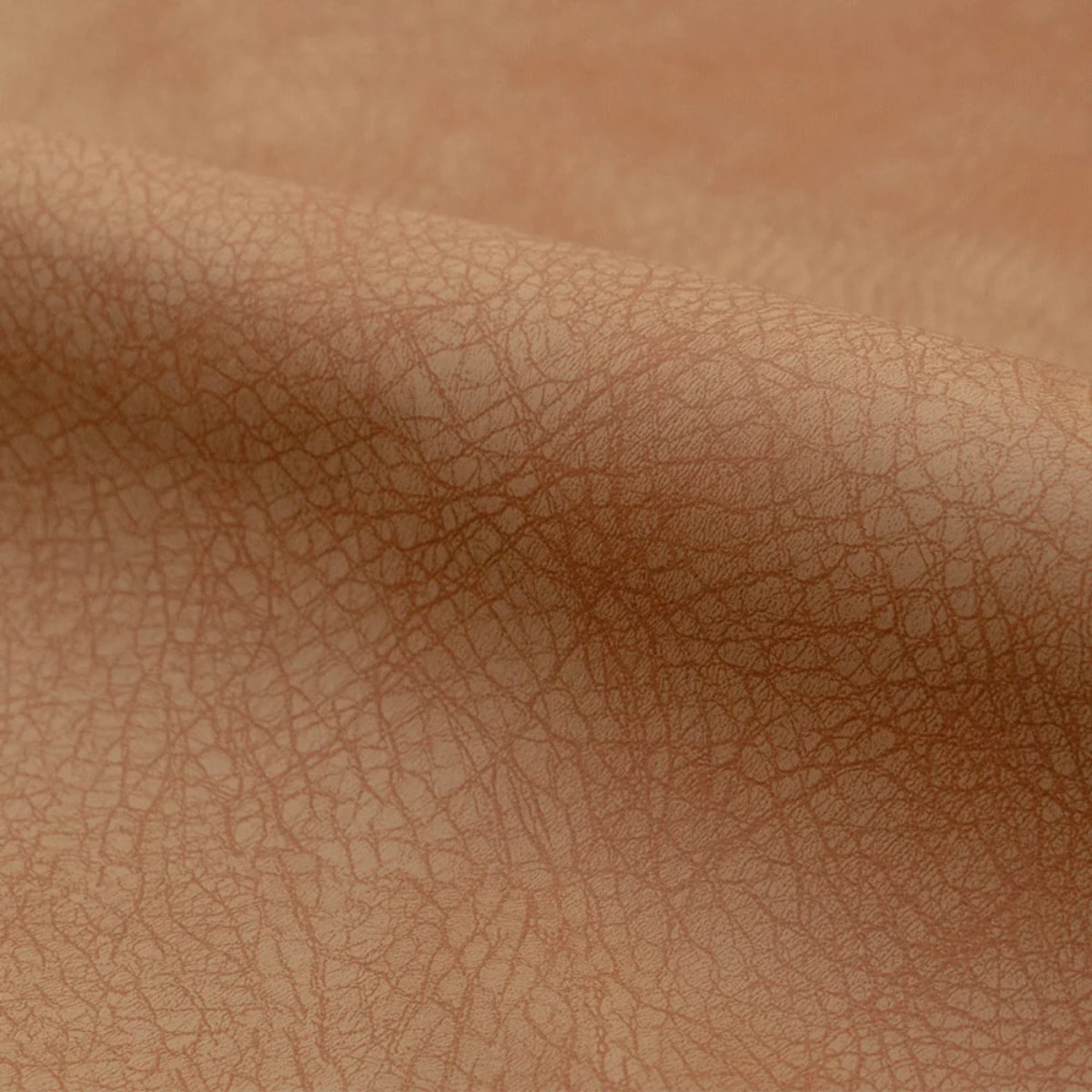 Lot de 2 chaises pour îlot central 66 cm en cuir synthétique camel - Texas