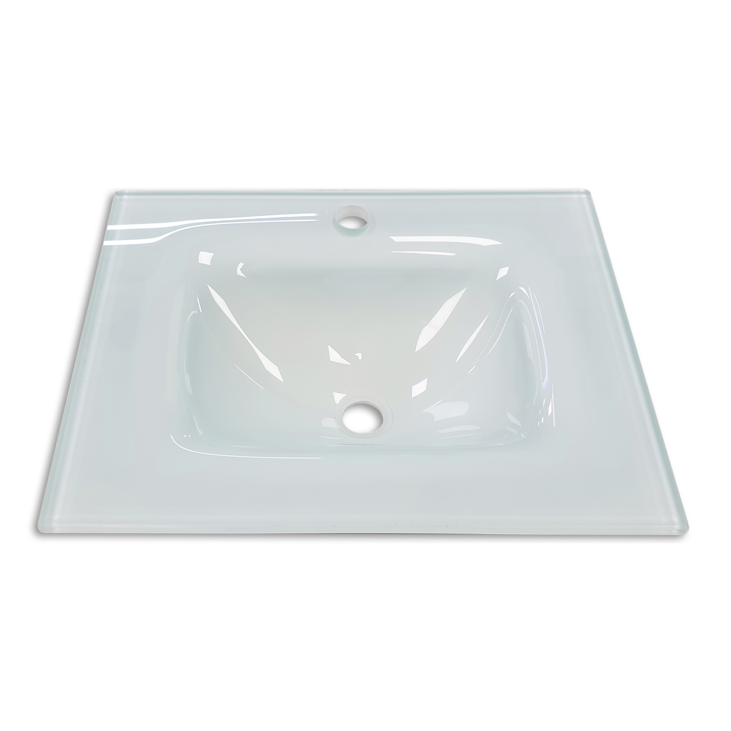 Ensemble de salle de bain GLASS Alday, 50cm, Blanc Mat