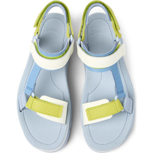 CAMPER Oruga Up - Sandalias Azul Mujer