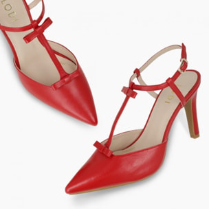 ZAPATOS DE SALÓN ROJOS RIEJU-X