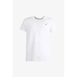 T-shirt Esercito bianca in cotone uomo