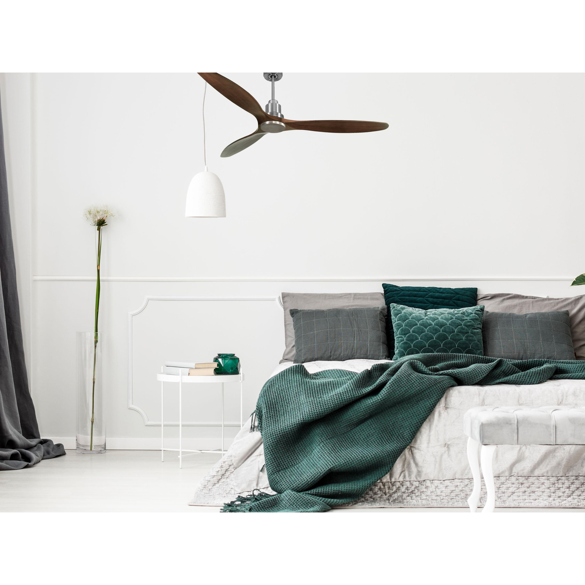 Ventilador de techo Modo Invierno/Verano Termostato Wifi Motor DC Techos Inclinados Mando a Distancia Hypersilence Memoria Vendible Shopify (AUTOMATICO) SabaD166C0464492 PURLINE