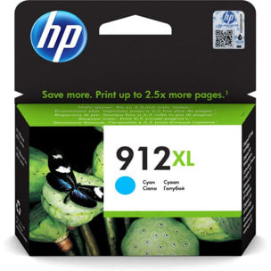 Cartouche d'encre HP 912XL  Cyan