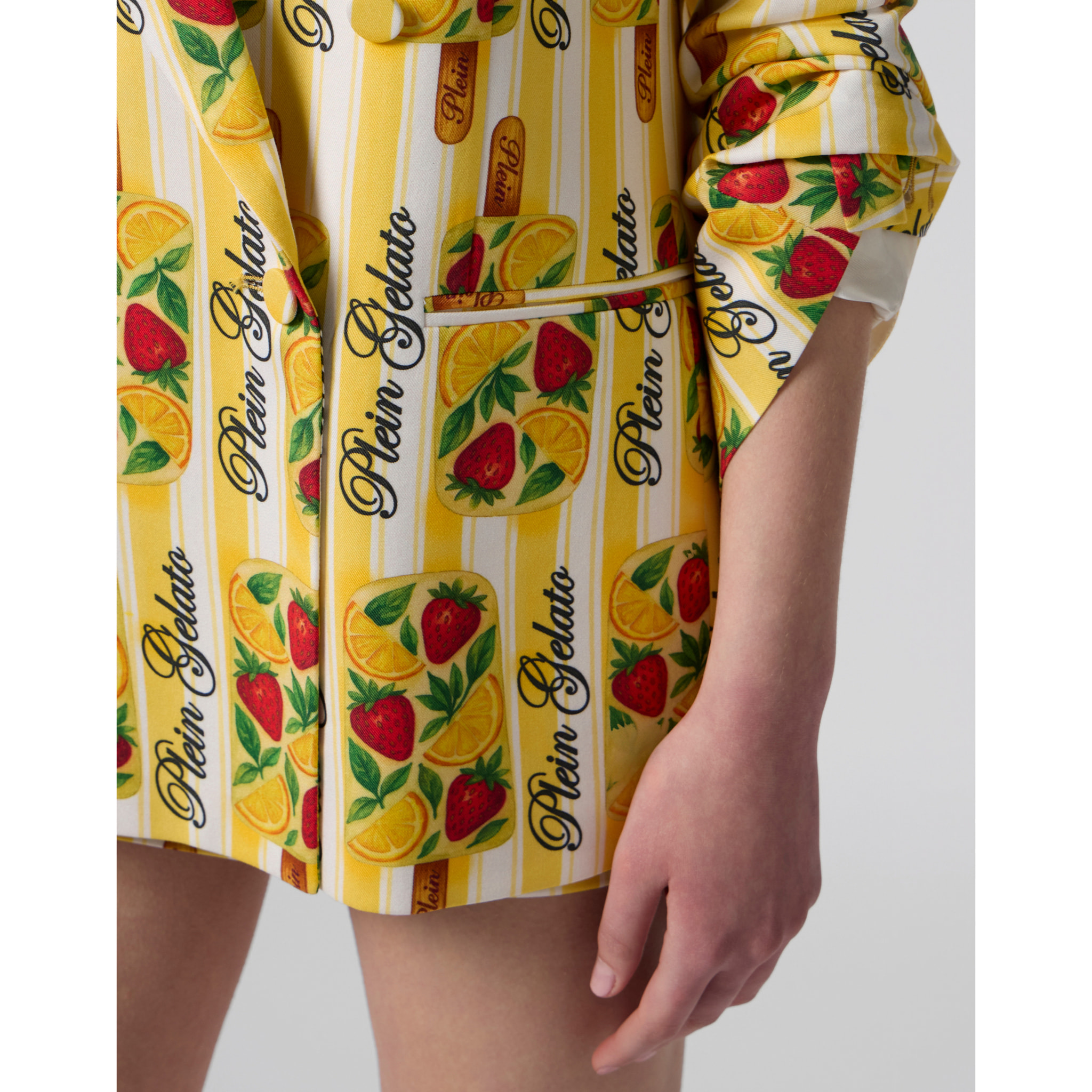 PHILIPP PLEIN Double-Breasted Duke Blazer Plein Gelato