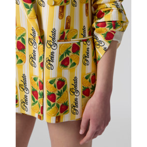 PHILIPP PLEIN Double-Breasted Duke Blazer Plein Gelato