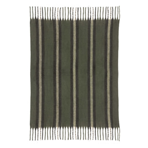 Plaid recyclé Isabel rayé