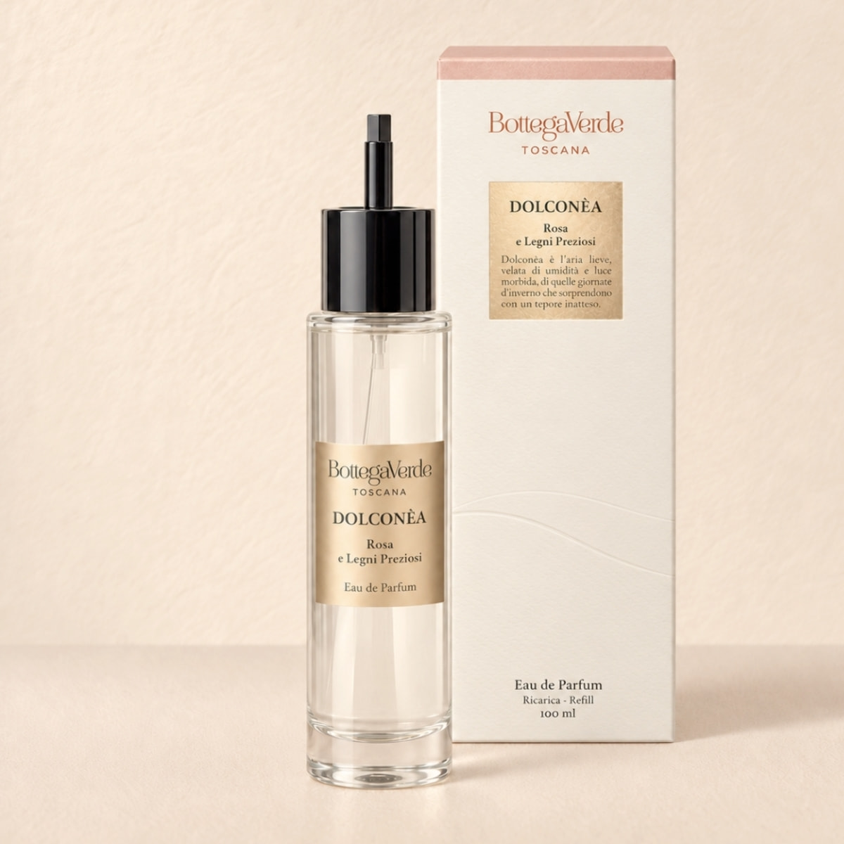 Dolconèa - ROSA  E LEGNI PREZIOSI - Eau de Parfum - refill