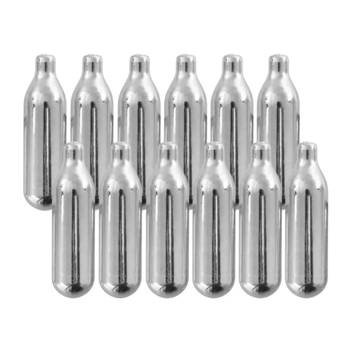 Lot de 12 cartouches de protoxyde d'azote pour siphon à Chantilly Zenker Smart Pastry