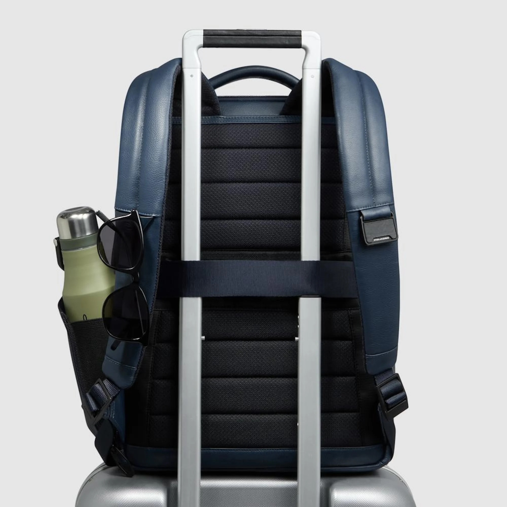 Piquadro Zaino porta pc e iPad® con tasca per Piquadro Smart Tracker, protezioni antiurto e RFID