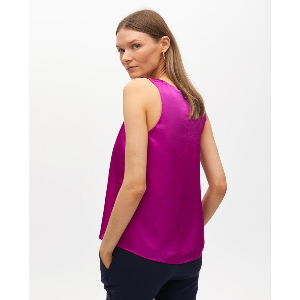 Top Basico con Spalline Larghe