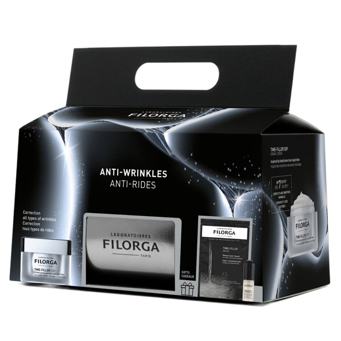Time-Filler 5xp - Coffret Time-Filler 5xp Cream 50ml + Time-Filler Intensive 5xp Dropper 5ml + Time-Filler Sheet Mask 20ml