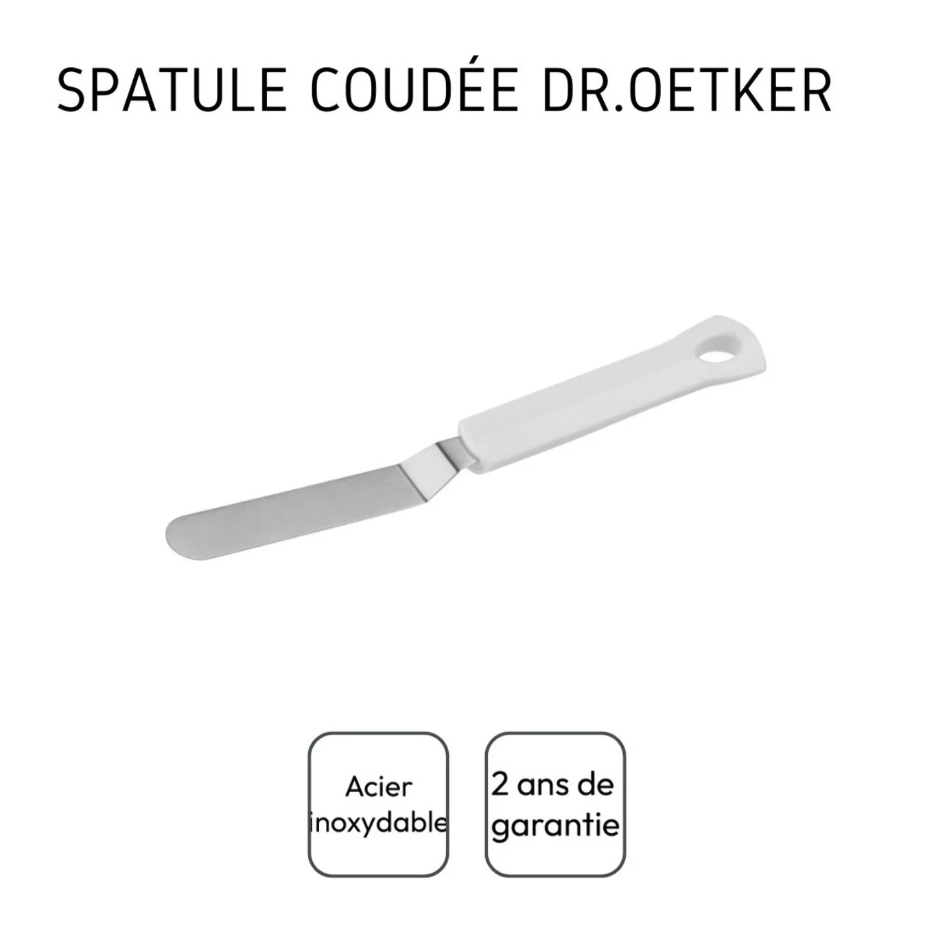 Mini spatule coudée 23 cm Dr. Oetker Baker Edition