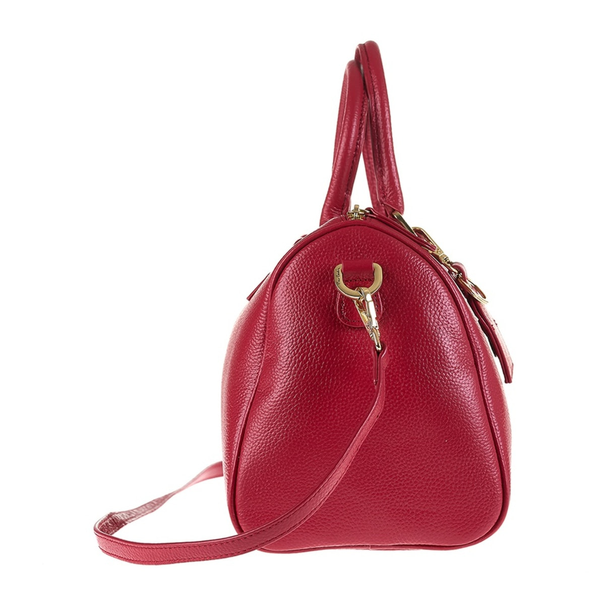 Borsa a bauletto da donna Made in Italy - Modello Arcadia - 100% pelle - 30.0 x 21.0 x 13.0 cm