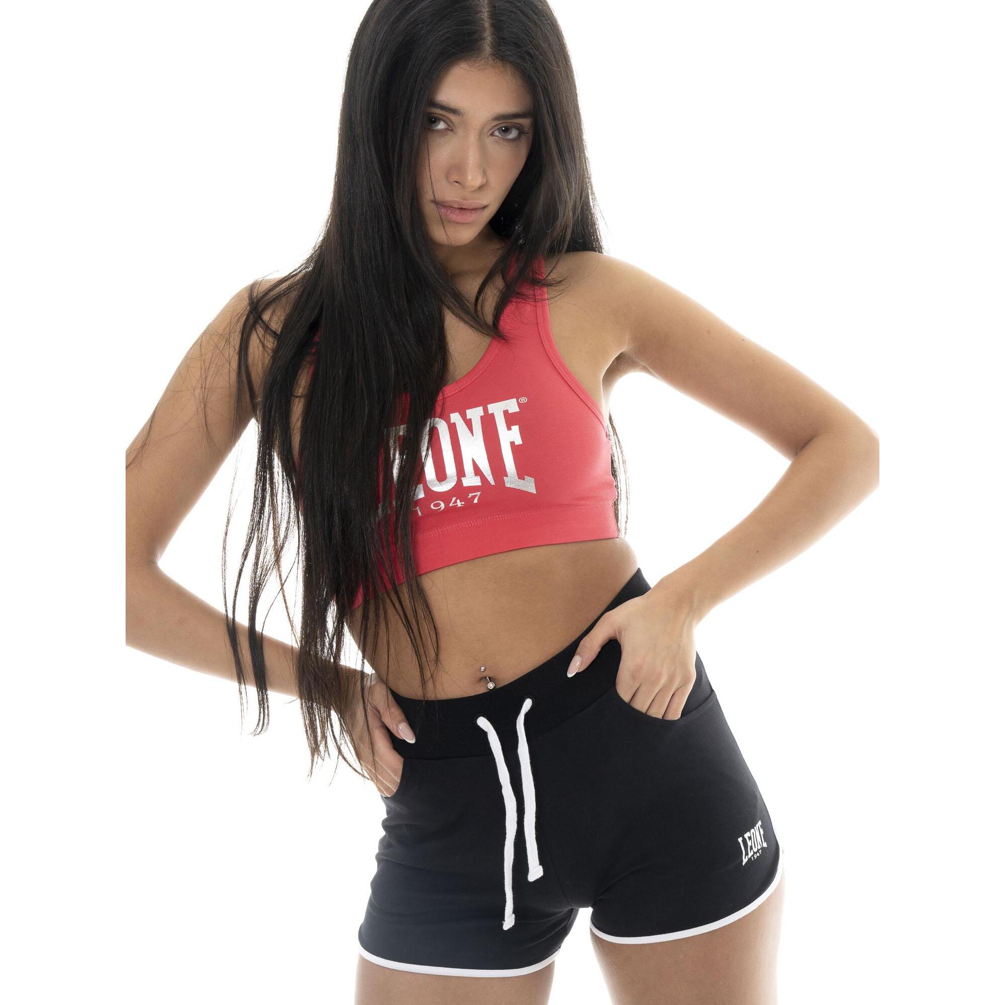 Camiseta de gimnasio mujer Leone Basic
