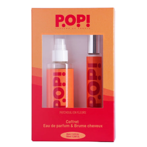 Patchouli en Fleurs - Coffret Eau de Parfum 30ml + Brume Cheveux 100ml