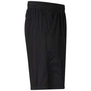 Pantaloni Corti Kappa Uomo Elmo Nero