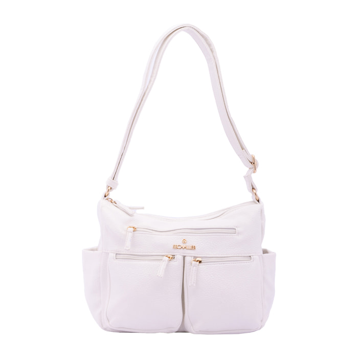 Borsa a spalla  da donna ecopelle Prodotto Vegano 30x21x12 cm