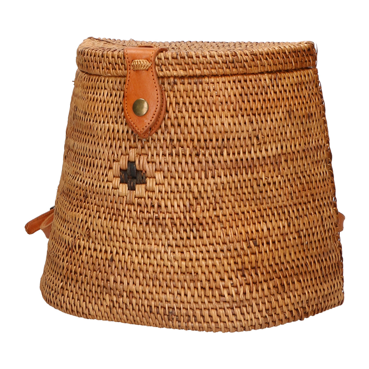 Zaino da Donna Leandra in Rattan Prodotto Vegano 11x24x7 cm