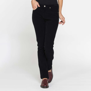 PANTALONE 5 TASCHE MOD. 752 IN VELLUTO STRETCH