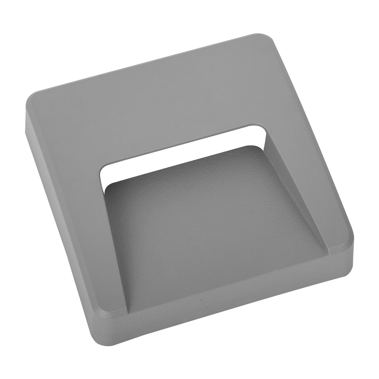 Forlight Aplique Ip65 Grove Opaque Square Led 2,6W 4000K Negro 89Lm