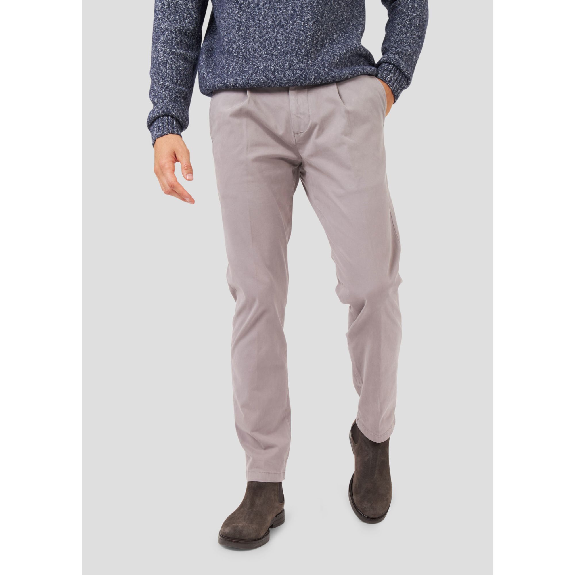 PANTALONE GRIGIO MEDIO CONBIPEL