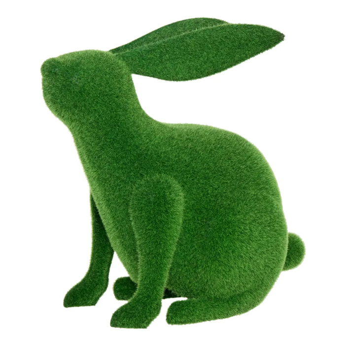 Statuette lapin Grass H38cm gazon synthétique vert