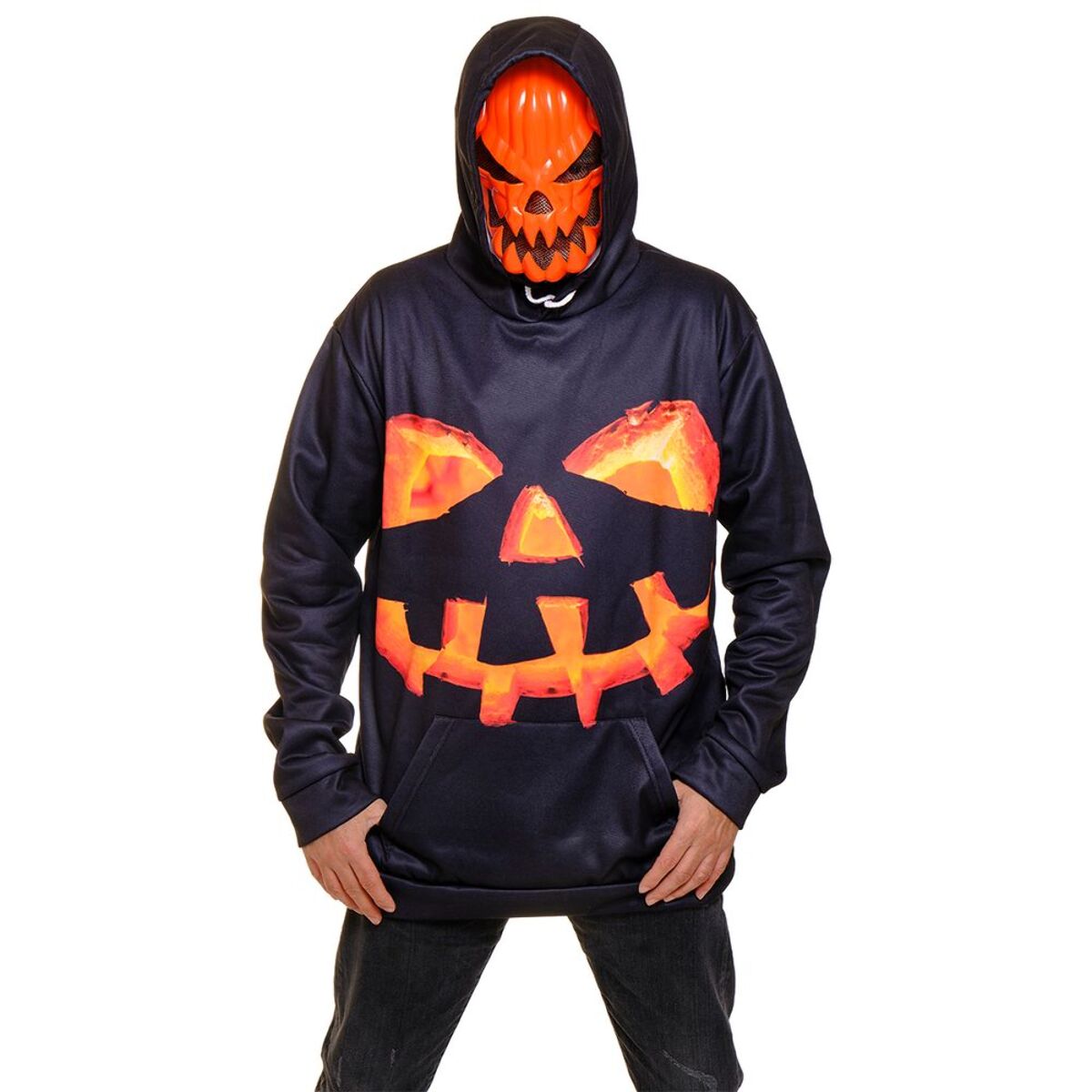 DISFRAZ PUMPKIN KILLER AD (SUDADERA + MÁSCARA)