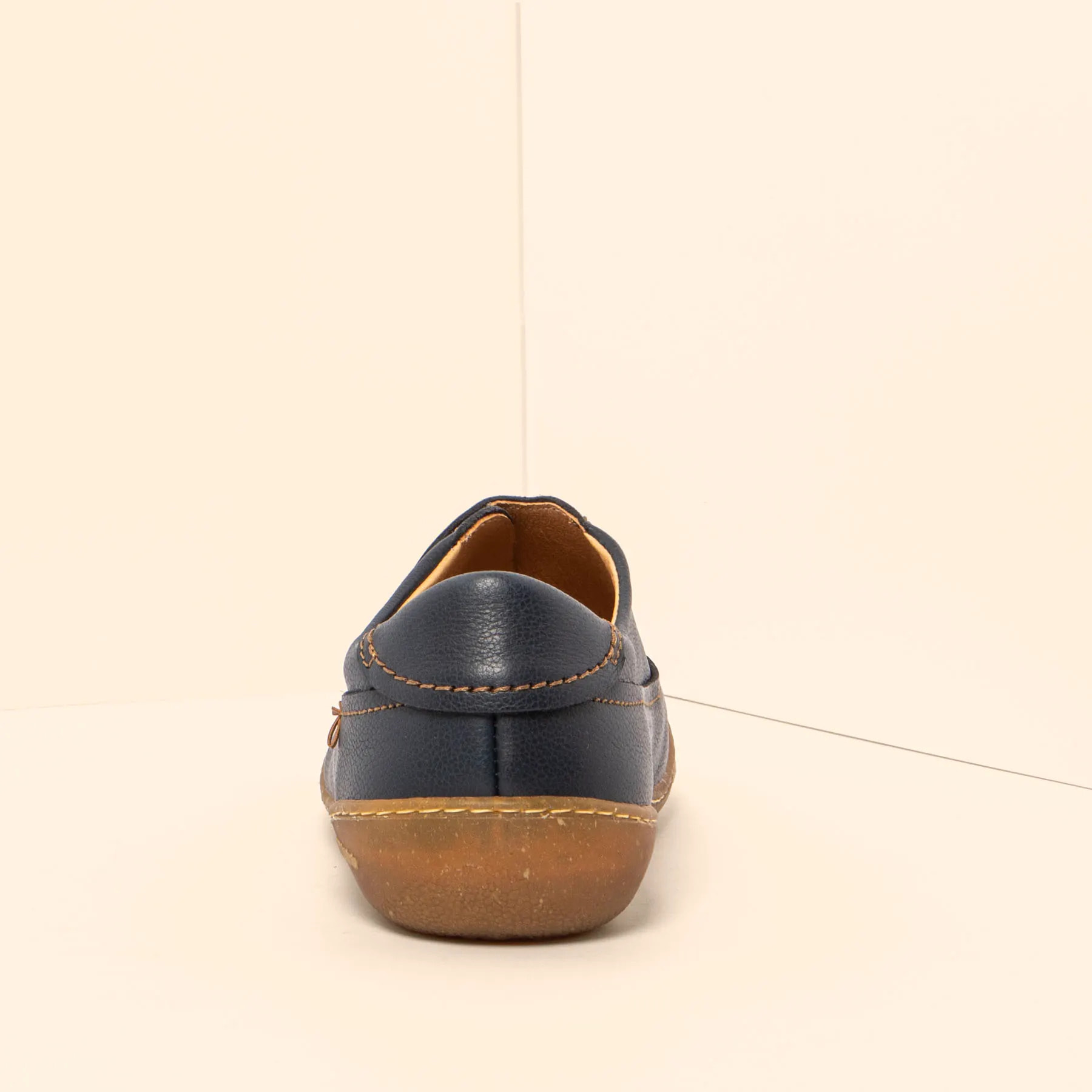 Zapatos N5735 NATURAL GRAIN OCEAN/ PAWIKAN color Ocean