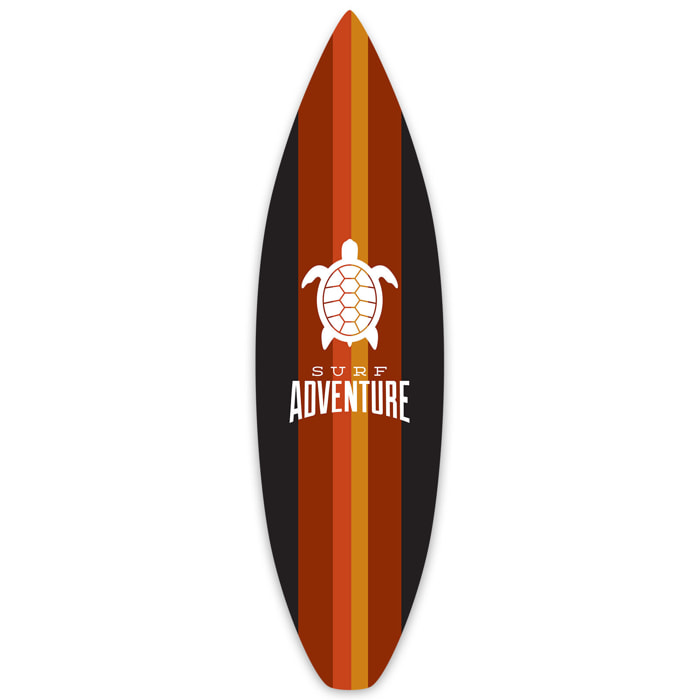 Planche de surf décorative turtle Tableau alu Dibond