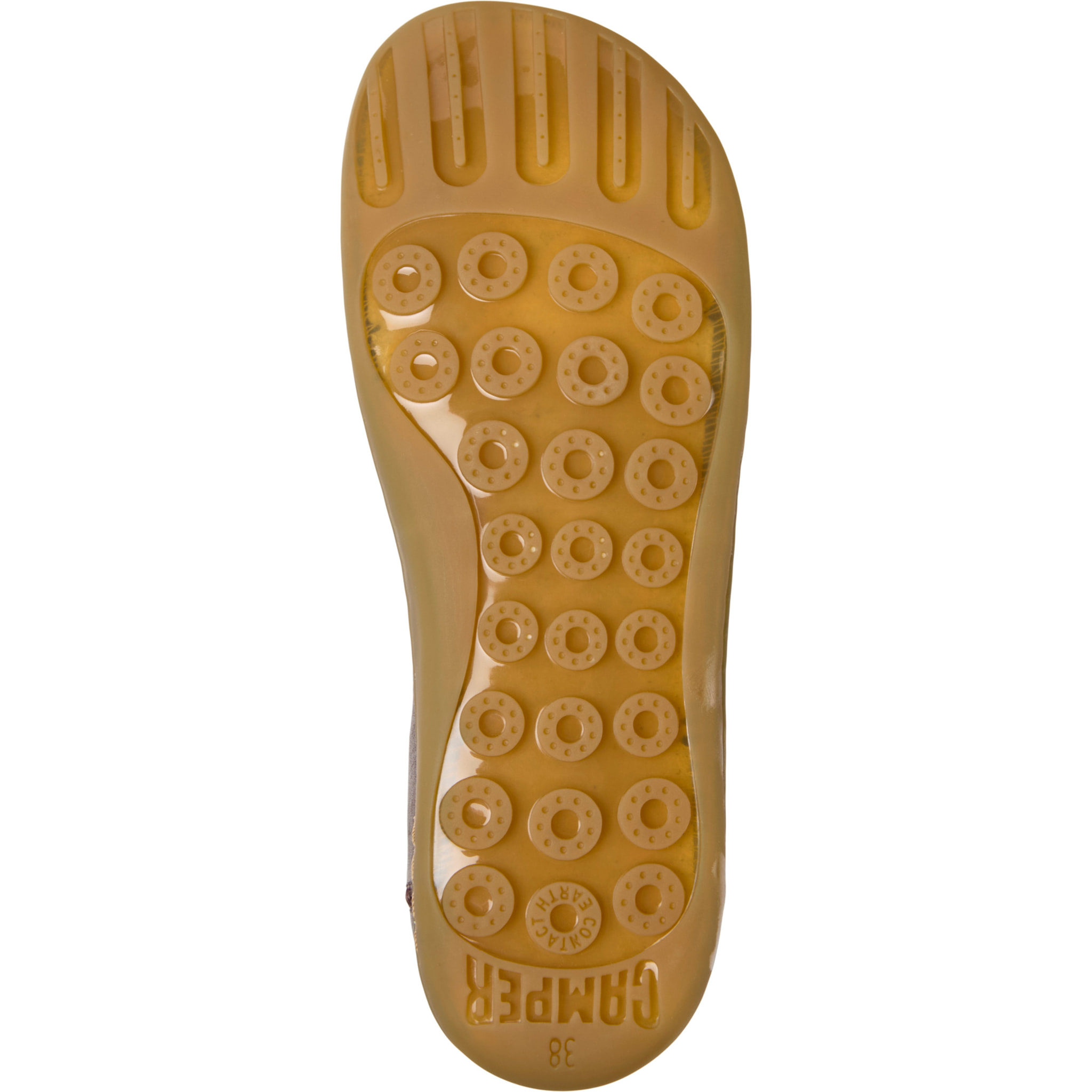 Zapatillas - CAMPER Peu Cami - Burdeos - Cuero liso
