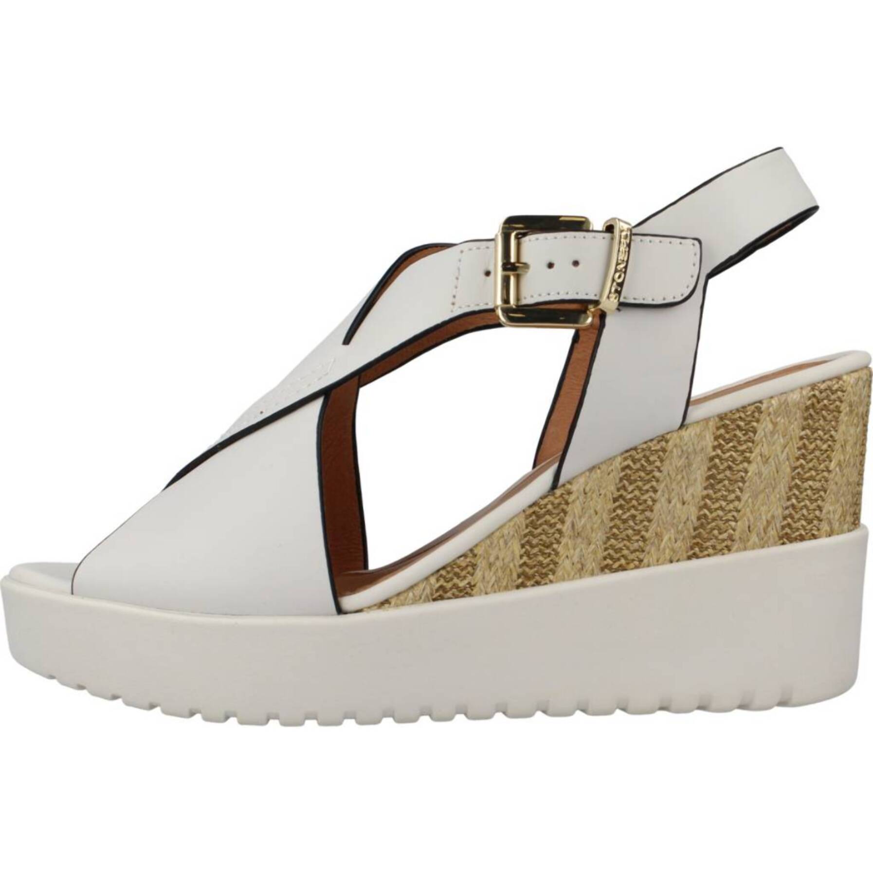 Sandalias Mujer de la marca STONEFLY  modelo ELY 16 CALF LTH White