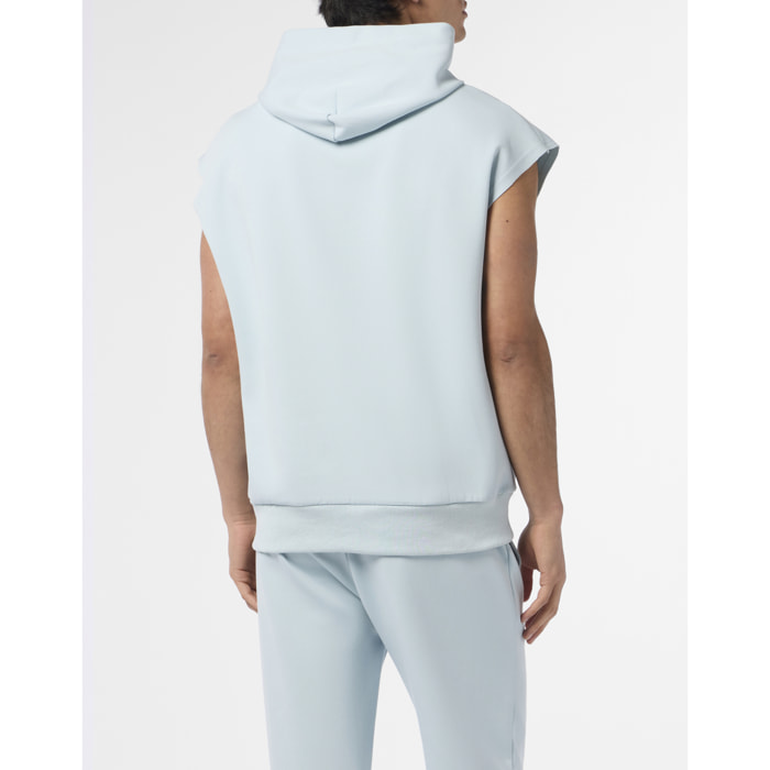 PLEIN SPORT Pique Hoodie Vest Icon