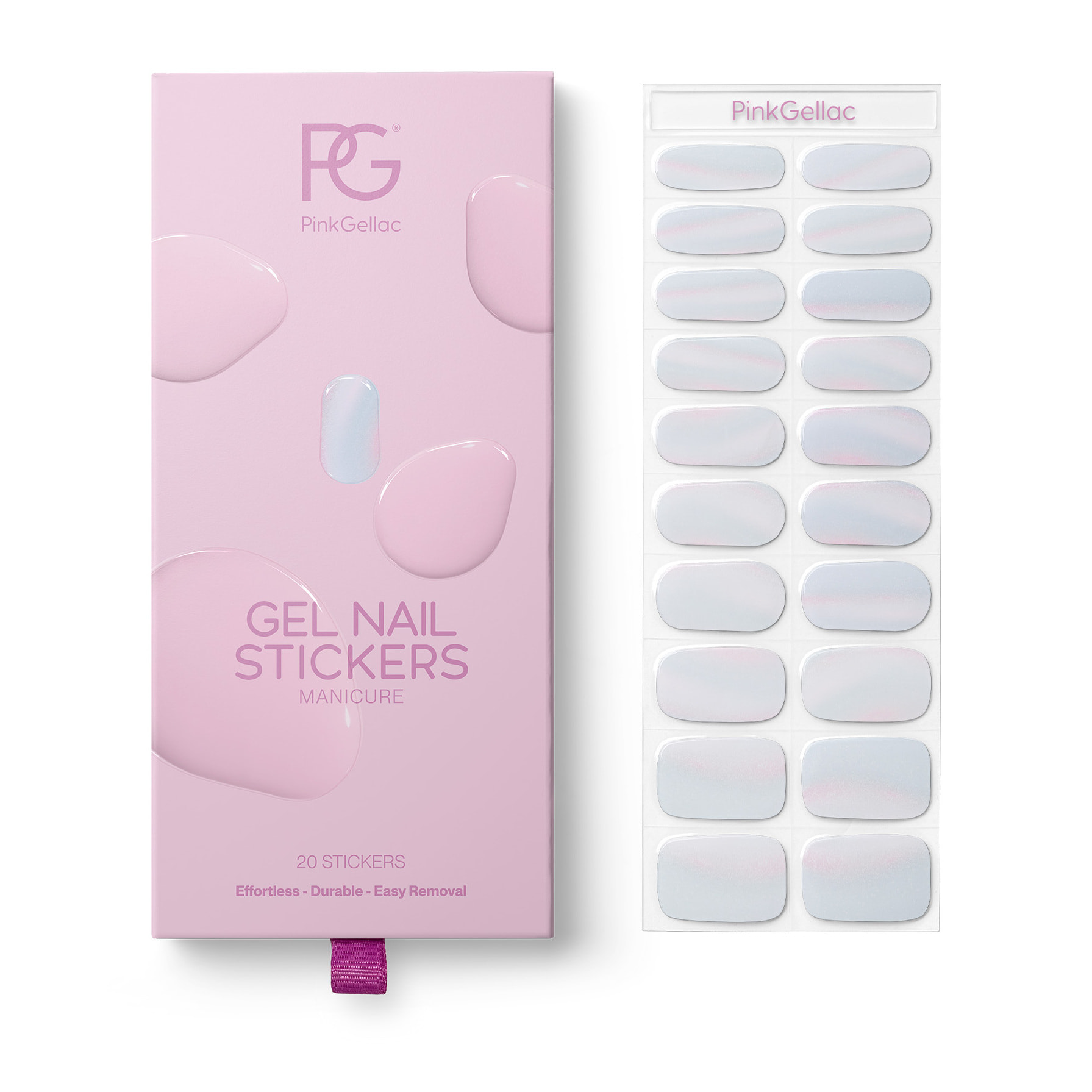 Stickers gel - 0011 Fairytale Chrome