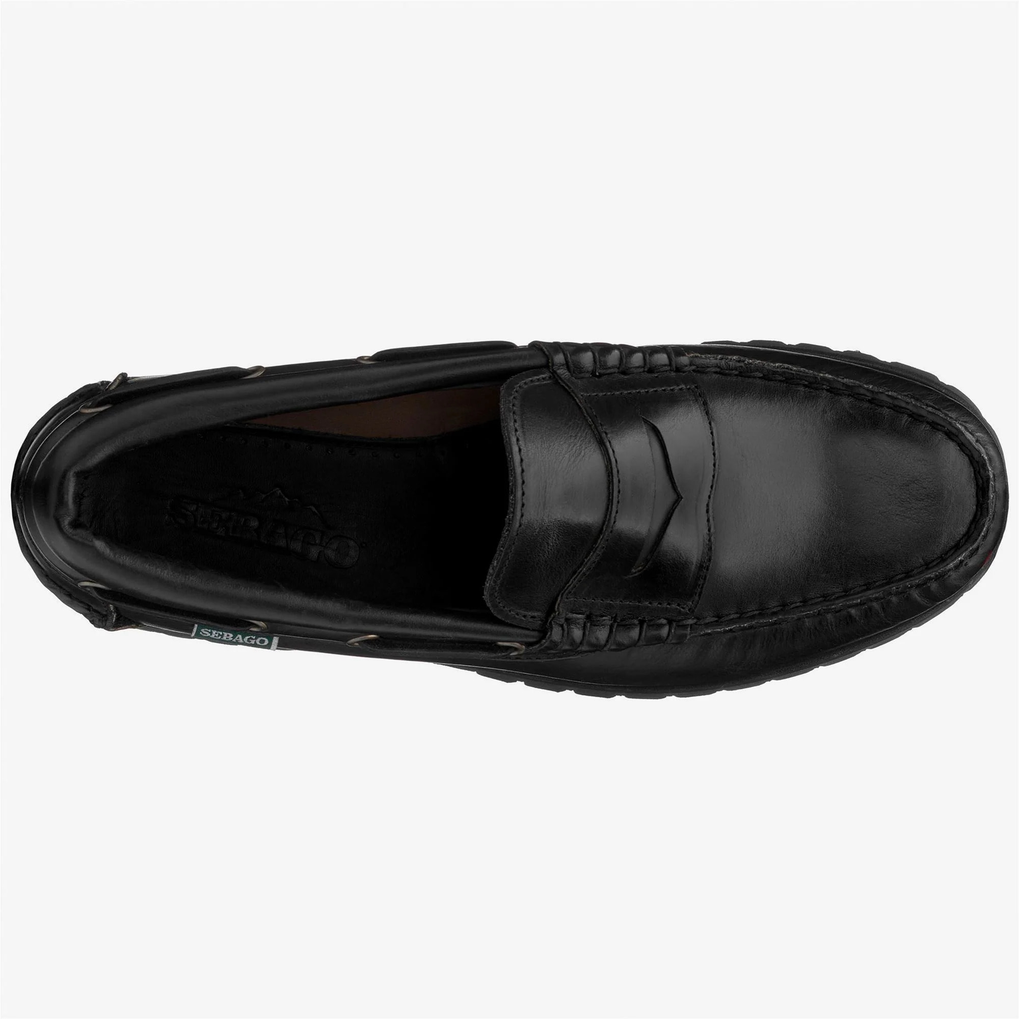 Sebago - Docksides Uomo Nero - Acadia Moccasin