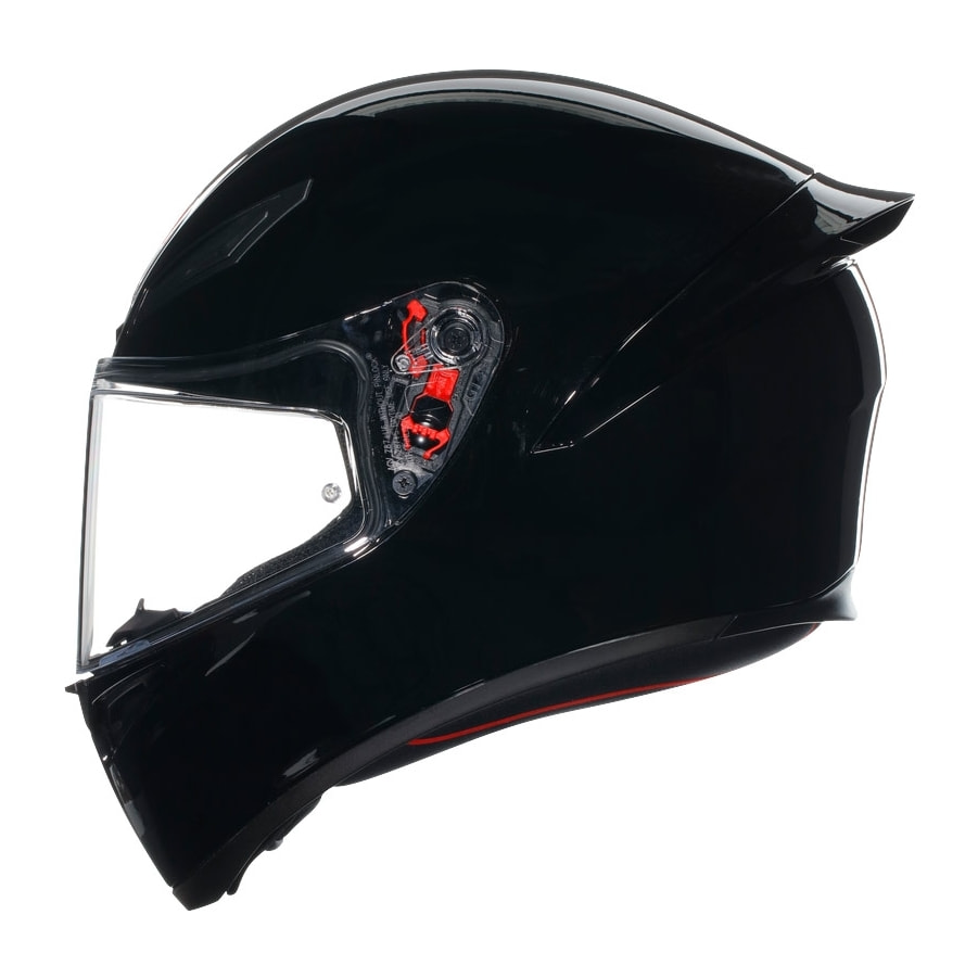 CASCO AGV K1 S AGV E2206 BLACK (BRILLO)