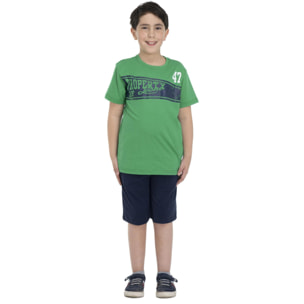 Camiseta infantil de manga corta Bienvenidos