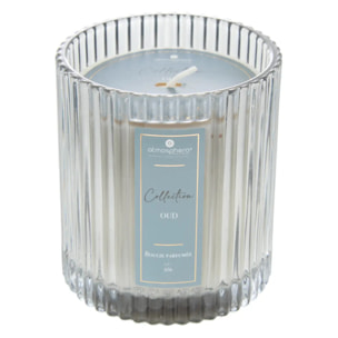 Bougie parfumée Albie 290g pot verre oud