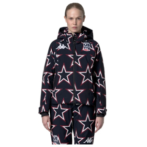 Kappa - Giacche Donna Blu - 8Cento 810G Us