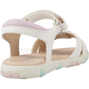 Sandalias Niña de la marca GEOX  modelo J SANDAL HAITI GIRL White