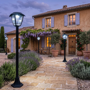 Lampadaire solaire LUMAX TALL H110CM