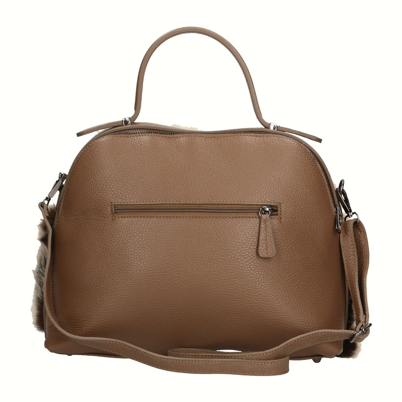 Borsa a mano da donna - Modello Aponia - Vera pelle - 33.0 x 28.0 x 12.0 cm