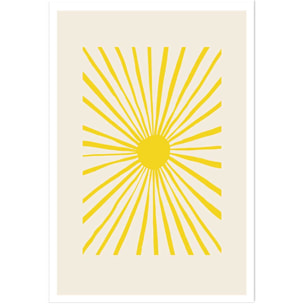 Affiche  ensoleillé Affiche seule