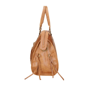 Borsa a spalla da donna - Modello Clara - Vera pelle - 41.0 x 28.0 x 13.0 cm