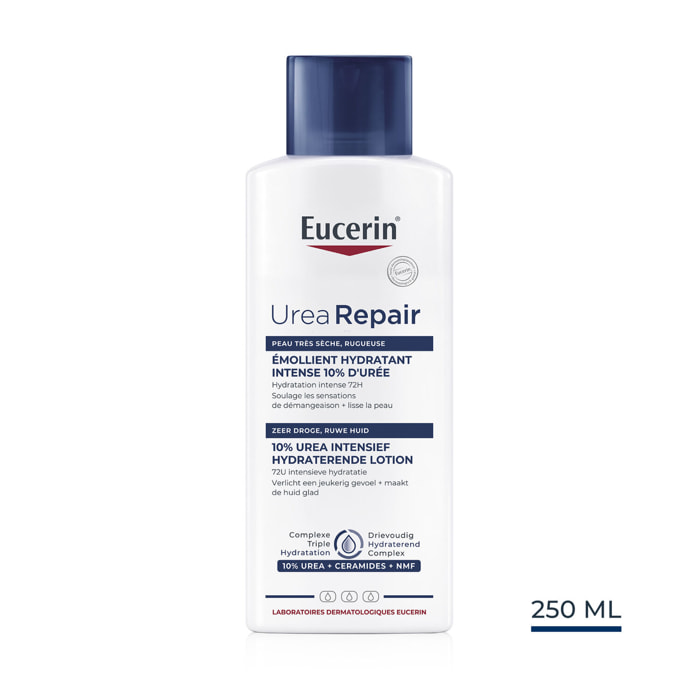 UreaRepair PLUS - Emollient 10% Lotion Corps Riche - Peaux Très Sèches