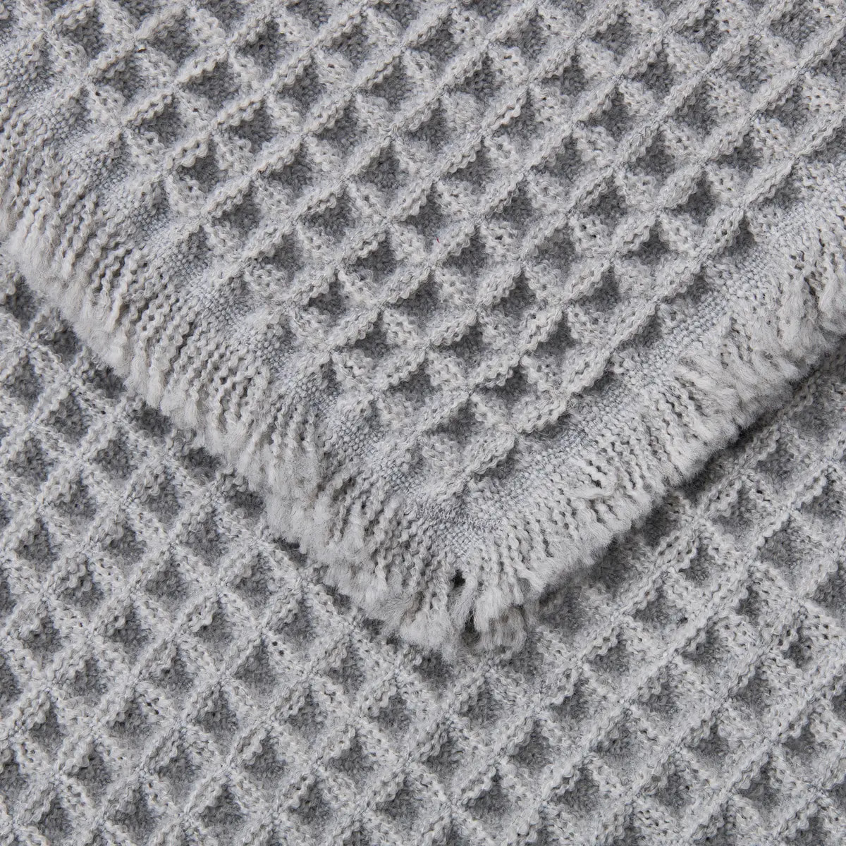 Tapis Waffle 80x50cm gris