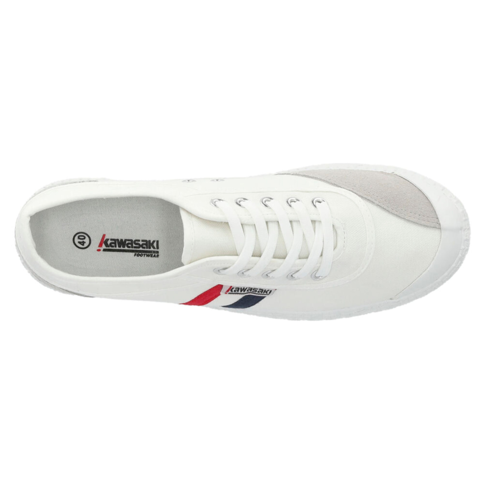 Zapatillas Sneaker para Hombre - KAWASAKI Retro 3.0 Canvas Shoe K232428 1002 White