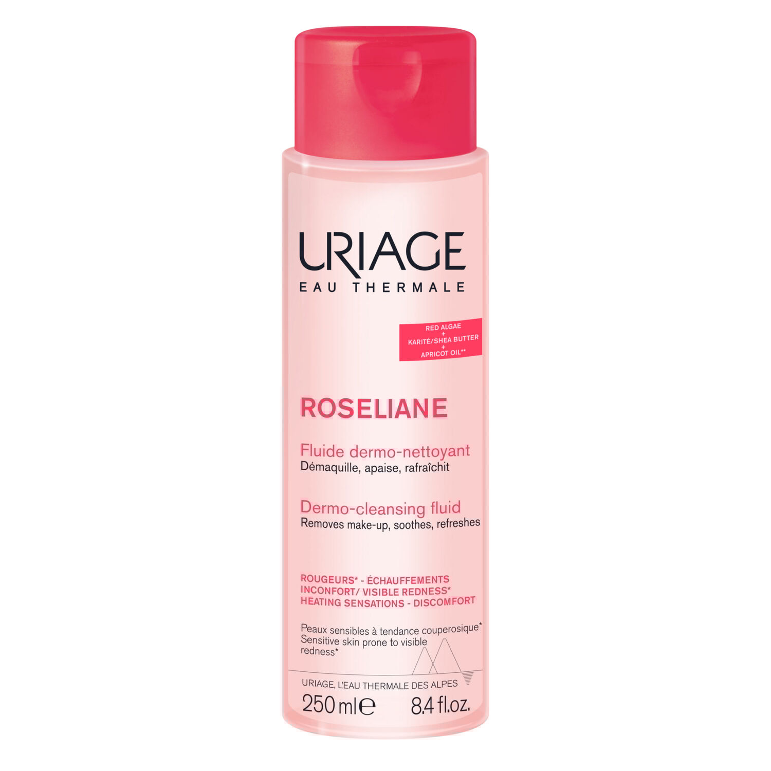 ROSELIANE - Fluide Dermo-Nettoyant 250ml