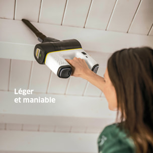 Aspirateur balai sans fil Karcher VC 6 Cordless ourFamily Extra - Autonomie 60 min- kit accessoires- support sans perçage
