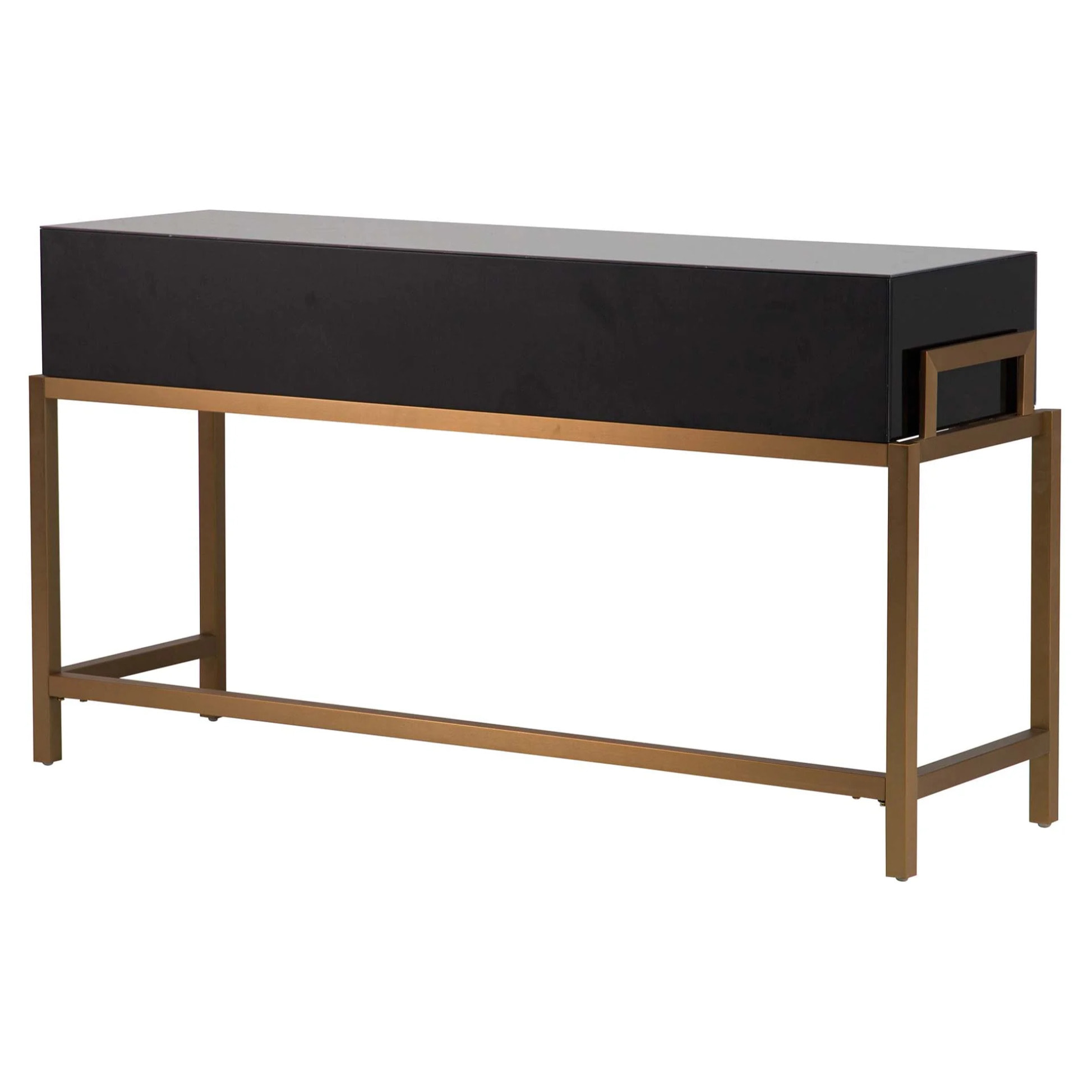 Consola Espejo Acero Inoxidable Prestine 140x42x73 Cm